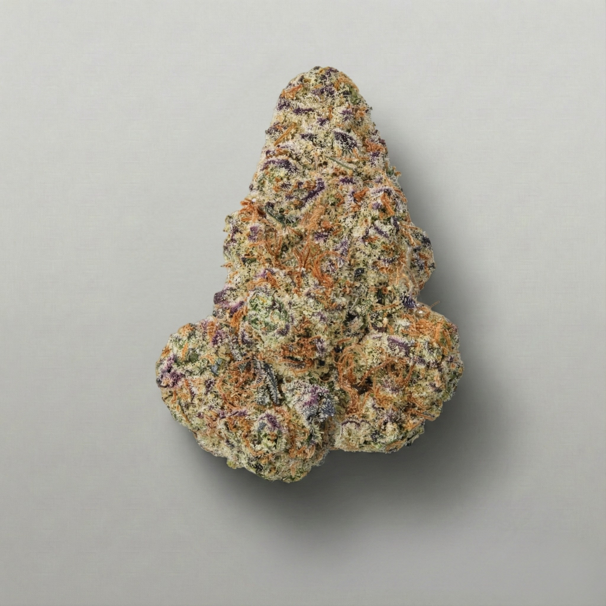 Premium cannabis buds on a gray background Official Farmacy